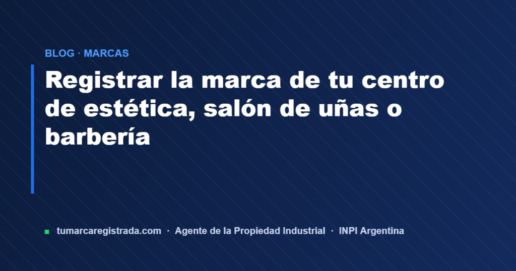 Unas barberia — Tu Marca Registrada
